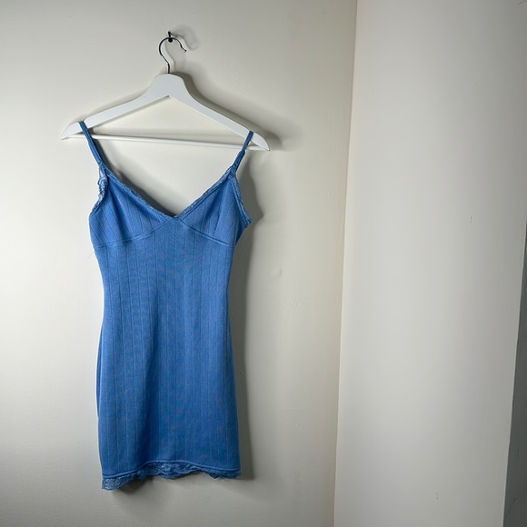Urban Outfitters Tops - Urban outfitters light blue tank top size M